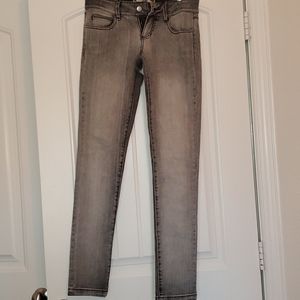 Forever 21 Gray Skinny Jeans